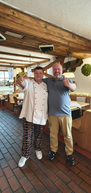 Piotr und  Christian Lohse